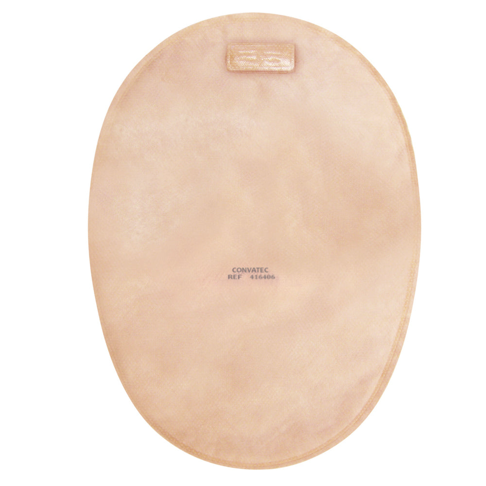 Convatec 8" 57 Mm (2.25") Flange pouch with 2-sided comfort panel and filter