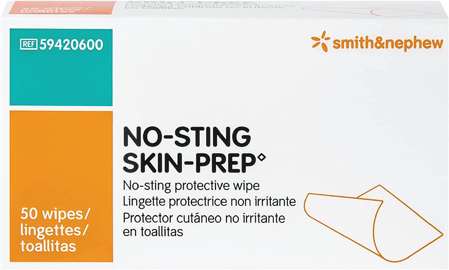 Smith and Nephew No-Sting Skin-Prep Skin Protectant Wipes