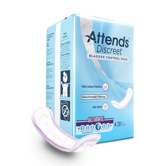 Attends Discreet Bladder Control Pads