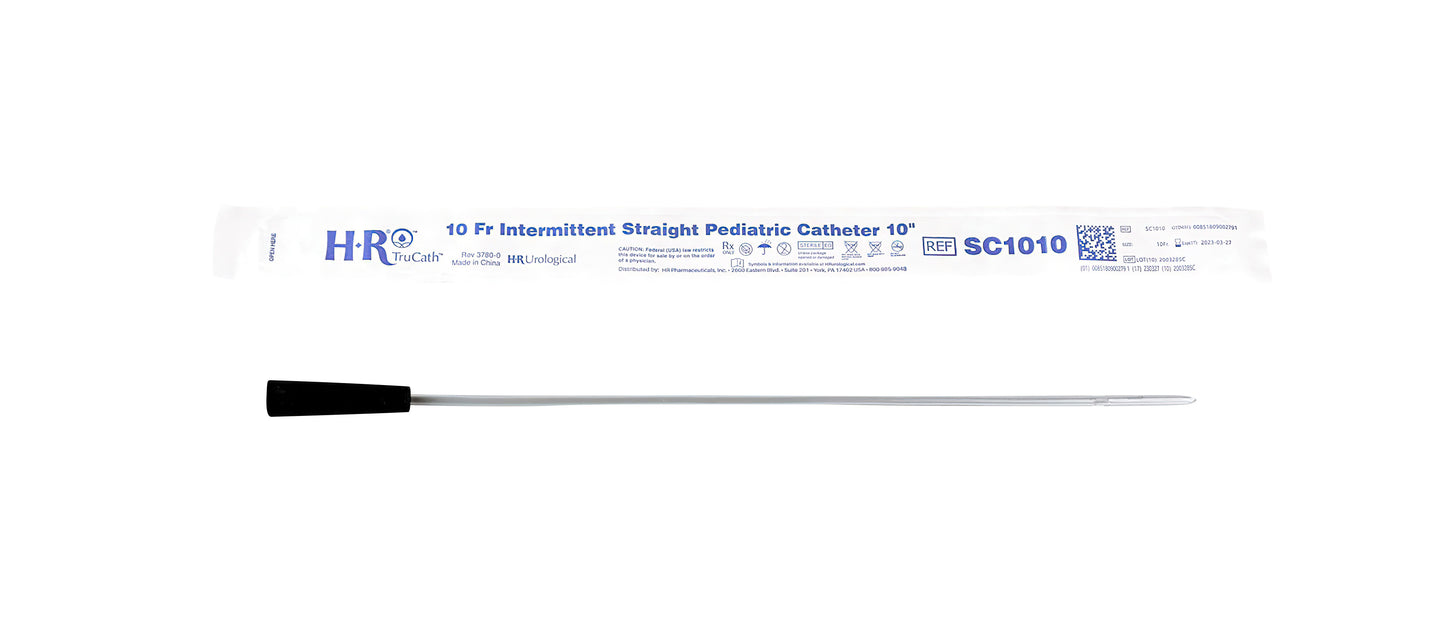 HR TruCath Straight Tip Intermittent Catheter - Pediatric