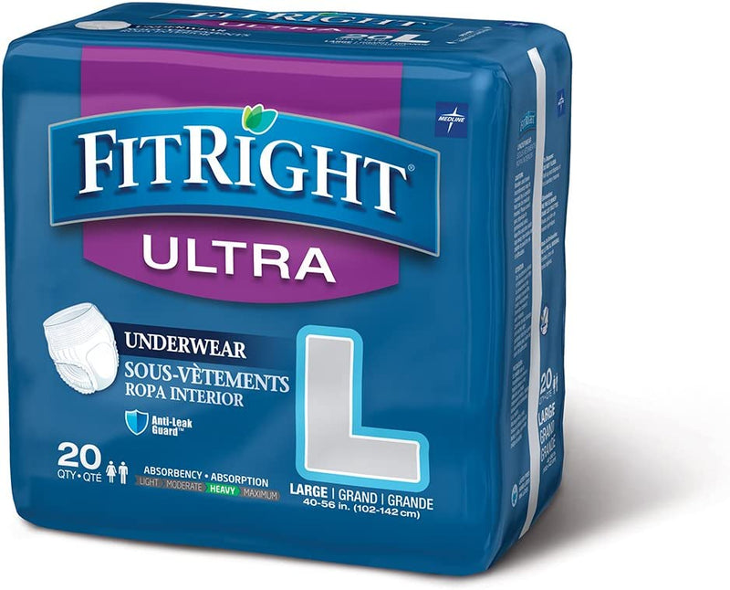 Buy Medline FitRight Restore Protective Underwear