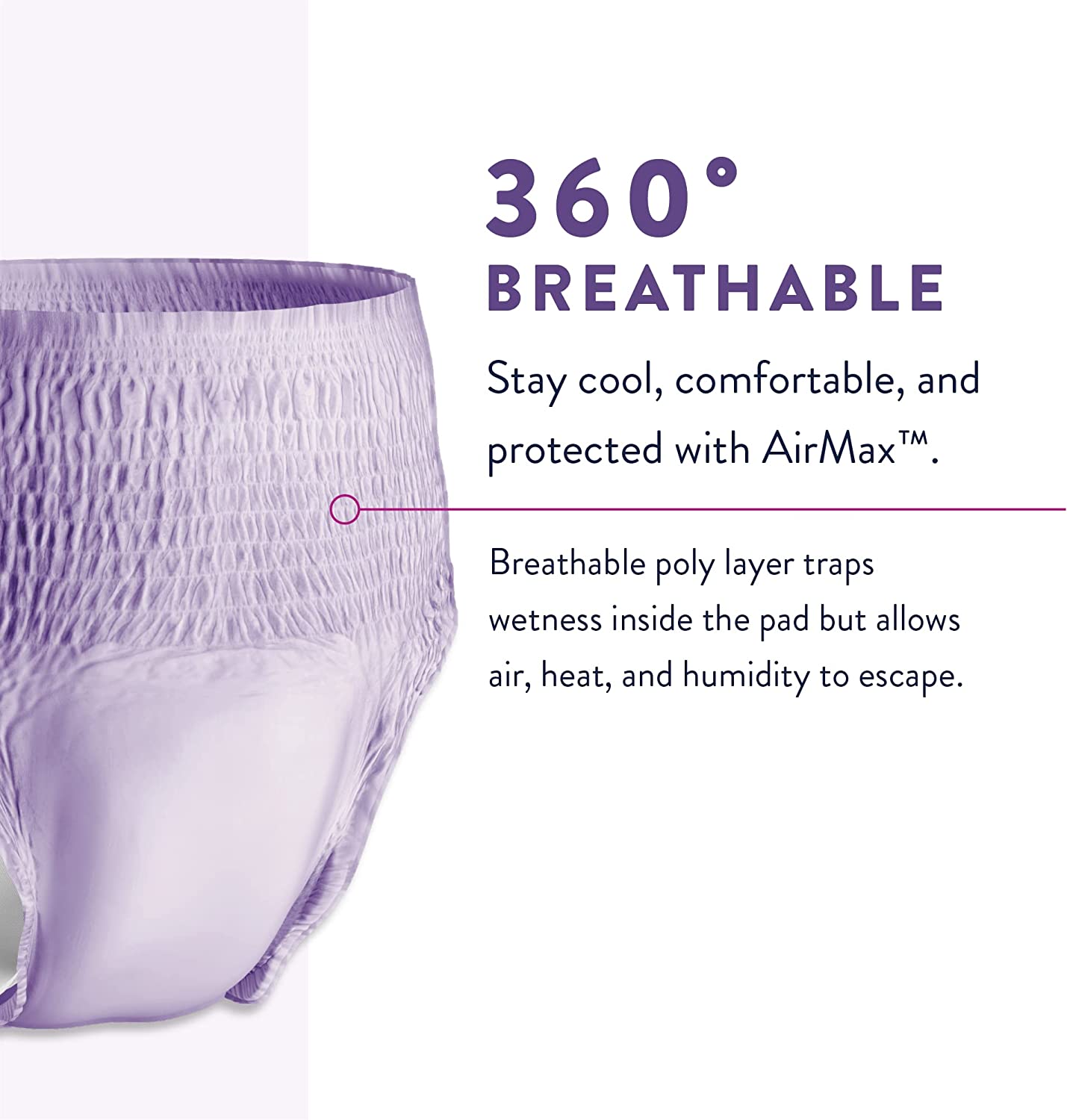 Per-Fit Adult Disposable Underwear - Medium, 34 - 46 Waist
