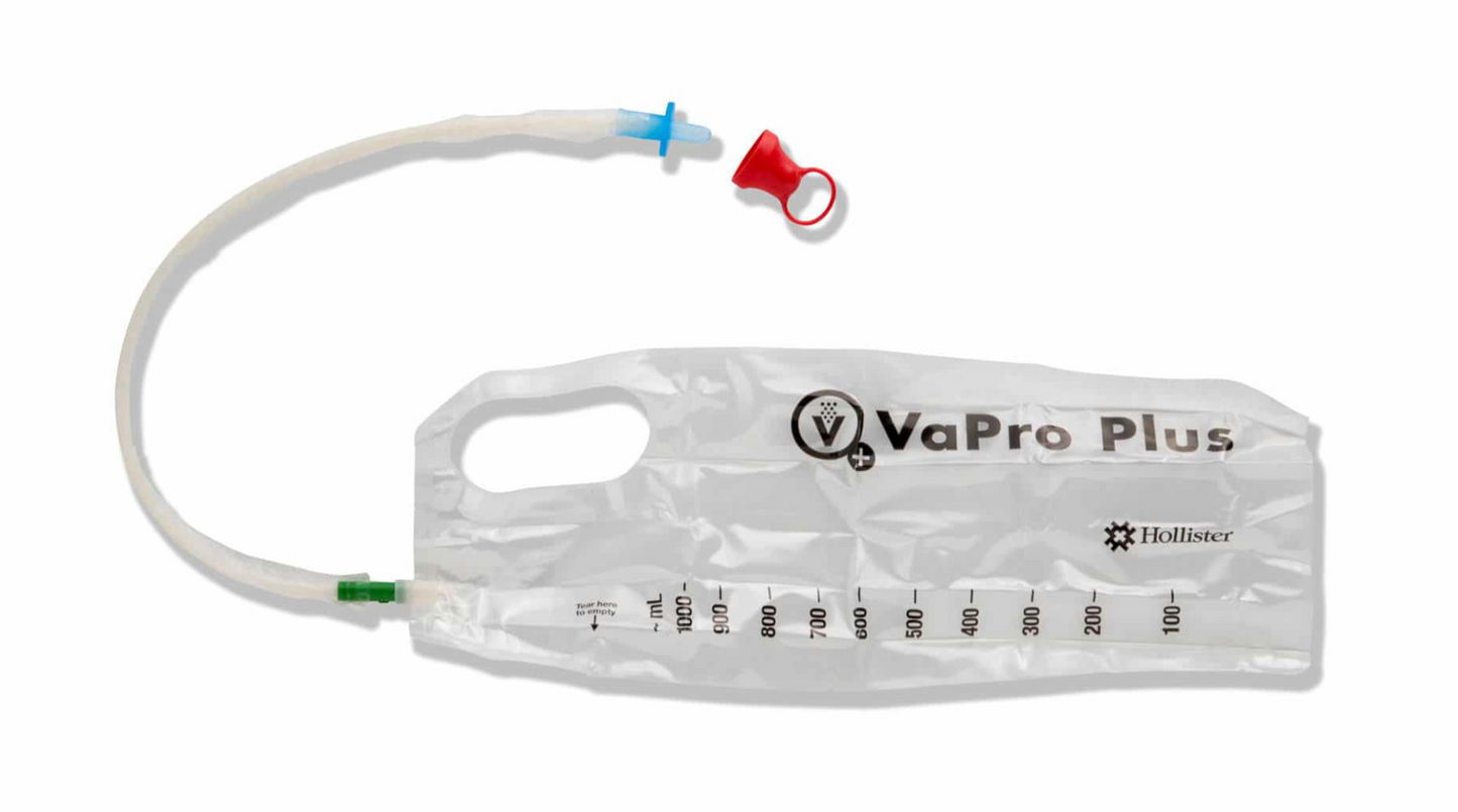 Hollister VaPro Touch Free Hydrophilic Straight Tip Intermittent Catheter - Male