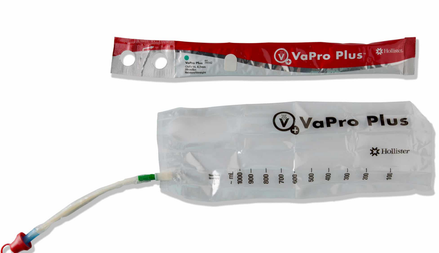 Hollister VaPro Touch Free Hydrophilic Straight Tip Intermittent Catheter - Female