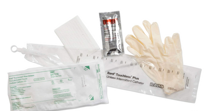 Bard Touchless Plus Closed System Intermittent Catheter Kit - Coude Tip