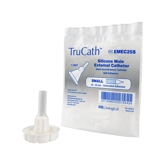 HR TruCath Extended Adhesive Male External Condom Catheter