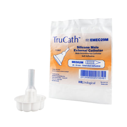 HR TruCath Extended Adhesive Male External Condom Catheter