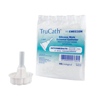 HR TruCath Extended Adhesive Male External Condom Catheter