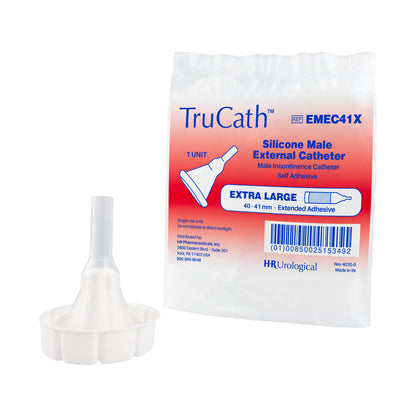 HR TruCath Extended Adhesive Male External Condom Catheter