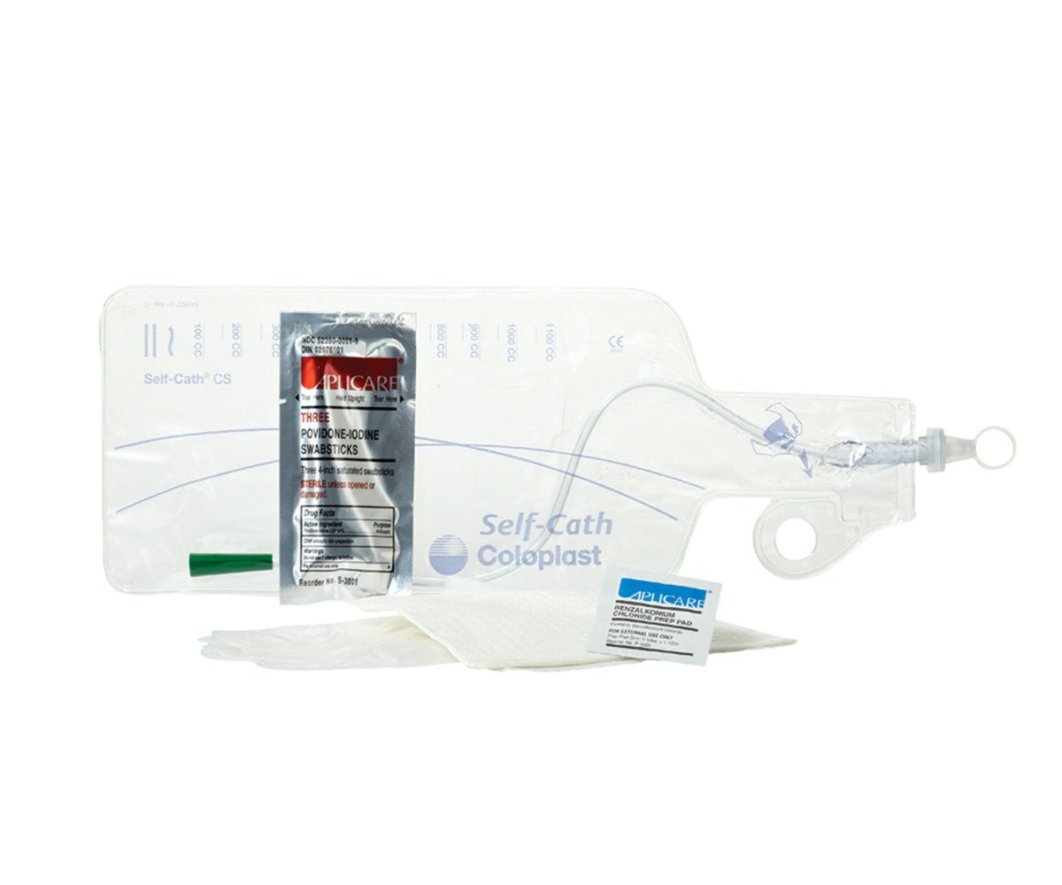 Coloplast Self Cath Closed System with Insertion Supplies - Soft Straight Tip