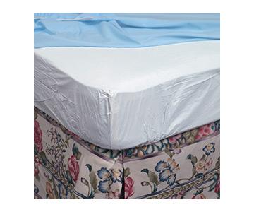 DMI Contour Plastic Queen Mattress Cover - White