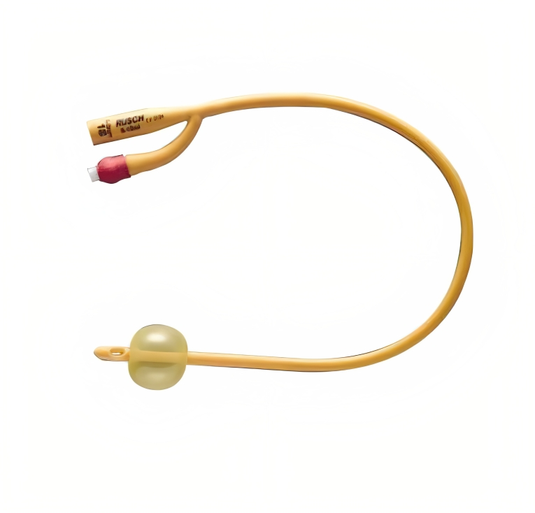 Teleflex-Rusch 2-Way Gold Silicone Coated Foley Catheter